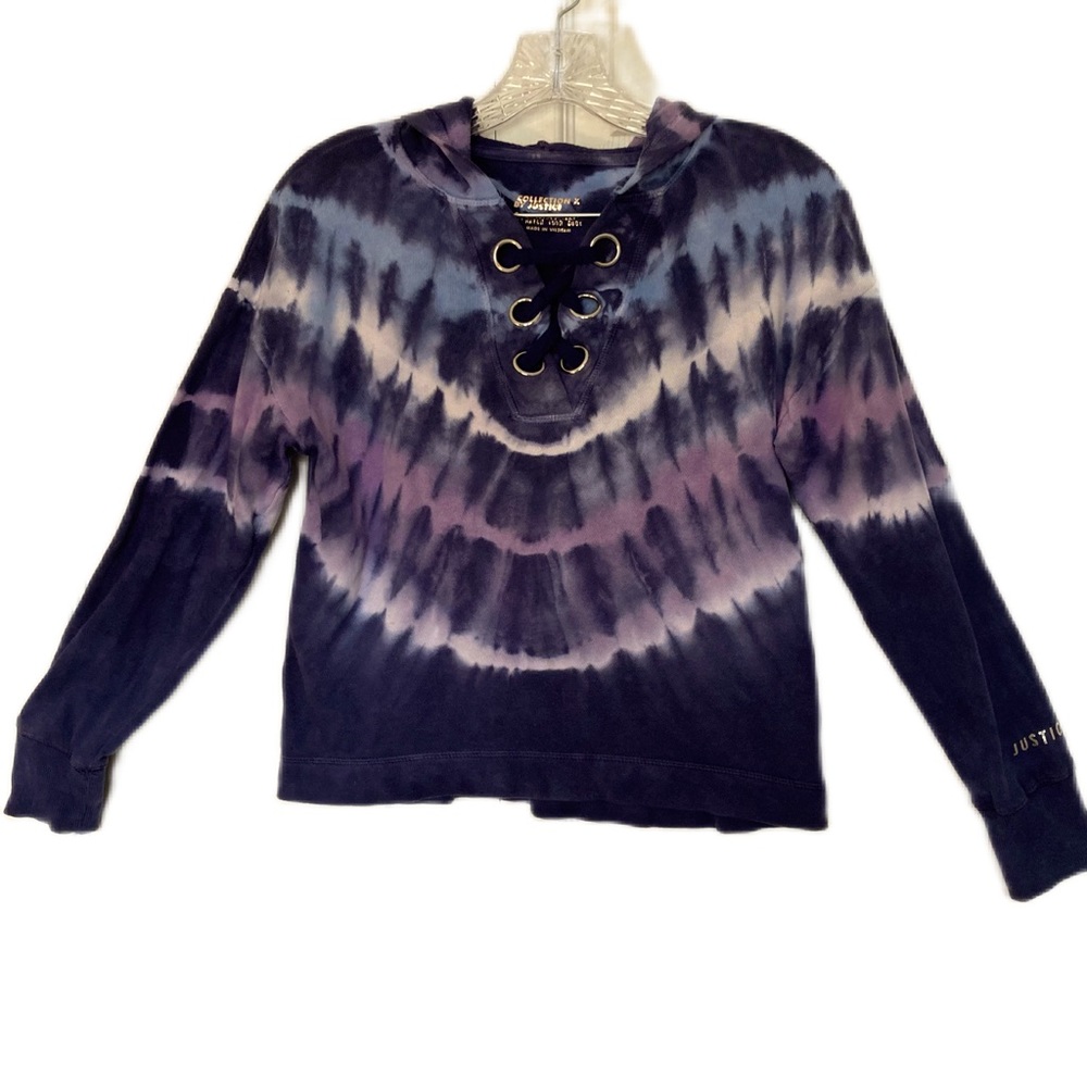 Girls Justice hooded top